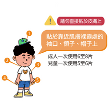 Load image into Gallery viewer, [日本] 卡通蚊虫贴
